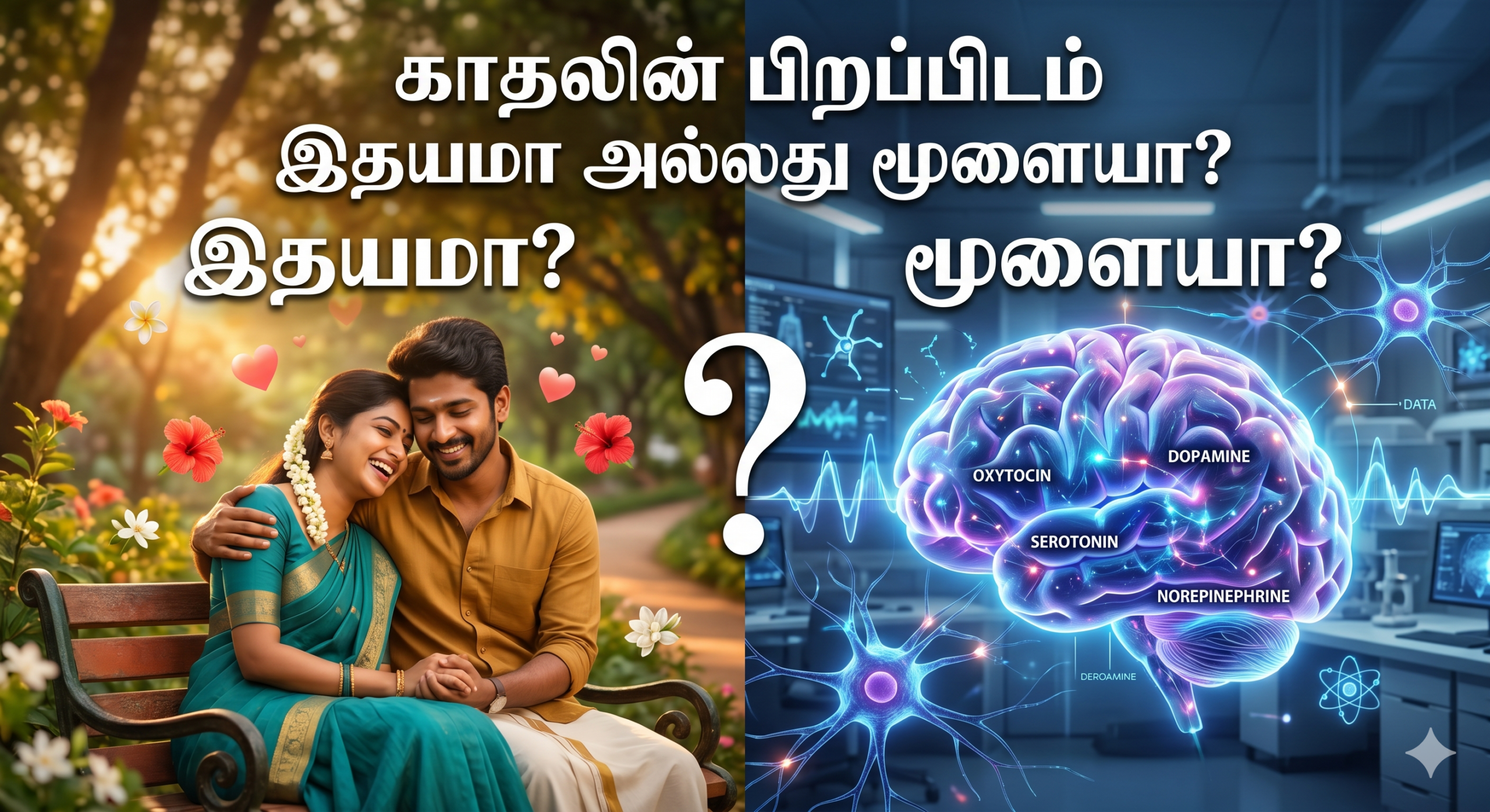 காதல் : இதயத்தின் கவிதை அல்ல, மூளையின் மாஸ்டர் பிளான்